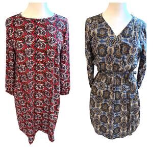 2 Dresses LOT! Daniel Rainn + Loft XS